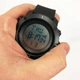 Годинник наручний чоловічий SKMEI 1213BK BLACK BIG SIZE, годинник тактичний протиударний. Колір: чорний - зображення 9