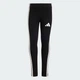 Детские лосины для девочки Adidas Lg 3S Leg 230 JE0313 104-110 см Черный/Белый (4067901353150) - изображение 6