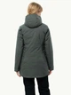 Куртка зимняя женская Jack Wolfskin Stirnberg Ins Jkt W 1115451-4136 XL Серо-зеленая (4064886335126) - изображение 2