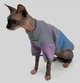Светр Dogsbomba для котiв в'язаний CAT блакитно сірий SC-9 розмір 4 (2000000054124) - изображение 2