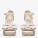 Женские эспадрильи DeeZee WYL2710-02 5905588643241 38 24.3 см Бежевые (5905588643302) - изображение 3