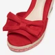 Женские эспадрильи DeeZee WYL2710-02 5905588643234 37 23.8 см Красные (5905588643340) - изображение 5