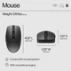Мышка HP 710 Silent Rechargeable Wireless Black (6E6F2AA) - изображение 3