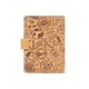 Шкіряний портмоне для паспорта / ID документів HiArt PB-03S/1-S18-0935-T007 Shabby Honey "Let's Go Travel" жовтий - зображення 3