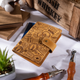 Шкіряний портмоне для паспорта / ID документів HiArt PB-03S/1-S18-0935-T007 Shabby Honey "Let's Go Travel" жовтий - зображення 6