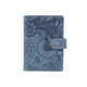 Шкіряний портмоне для паспорта / ID документів HiArt PB-03S/1-S18-4417-T005 Shabby Lagoon "Mehendi Art" - зображення 1