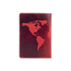Обложка для паспорта HiArt PC-01-S18-1440-T001 Shabby Red Berry "World Map" - изображение 2