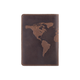 Обложка для паспорта HiArt PC-01-S19-1020-T001 Shabby Brown "World Map" - изображение 2