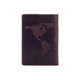 Обложка для паспорта HiArt PC-01-S19-1106-T001 Shabby Gavana Brown "World Map" - изображение 2