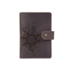 Шкіряний портмоне для паспорта / ID документів HiArt PB-03S/1-S19-1106-T006 Shabby Gavana Brown "Mehendi Classic" - зображення 1
