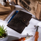 Шкіряний портмоне для паспорта / ID документів HiArt PB-03S/1-S19-1106-T006 Shabby Gavana Brown "Mehendi Classic" - зображення 5