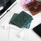 Обложка-органайзер для документов ( ID паспорт ) / карт Hi Art AD-03-C19-5406-T005 Crystal Green "Mehendi Art" - изображение 7