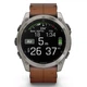 Смарт-часы Garmin fenix 8 51mm,AMOLED,Sapphire, Bare Ti, Blk/Chsnt Lthr (010-02905-40) - изображение 2