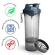 Шейкер спортивный SmartShake Slim 500ml Gray (10252901) - изображение 5