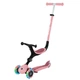 Самокат с сиденьем Globber GO-UP Active Lights Pastel Pink от 15 месяцев до 9 лет (744-210) - изображение 1