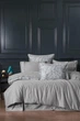 Постільна білизна La Romano Silk Satin 200×220 см Florence Ash - зображення 2