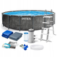 Каркасный бассейн Intex 26742, 457 x 122 см + фильтр-насос + лестница + тент + подстилка - изображение 1