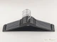 Набор 5 шт плечики вешалки Hanger GGBL 43 см пластмассовые гладкие глянцевые черные - изображение 3