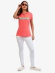 Поло жіноче U.S. Polo Assn 215689-ZH00A XS Коралове (786660337297) - зображення 3