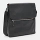 Сумка планшет через плече мужская из натуральной кожи Laras K1087015 Black (ROZ6300004271) - изображение 3