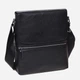 Сумка планшет через плече мужская из натуральной кожи Laras K1087015 Black (ROZ6300004271) - изображение 6