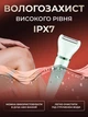 Аккумуляторный эпилятор для бритья тела, бровей и носа 3 в 1 с USB и Водонепроницаемый корпус IPX7 Белый + Щетка для очистки - изображение 7