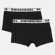 Труси-шорти Diesel Umbx-Korytwopack Boxer 2pack 00CGDH/RQARZ/E1350 XS Черные (8053837523930) - зображення 2