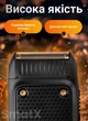 Аккумуляторная электробритва шейвер для бритья лица с USB VGR V-353 Pro Черный + Щетка - изображение 3