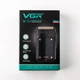 Аккумуляторная электробритва шейвер для бритья лица с USB VGR V-353 Pro Черный + Щетка - изображение 15