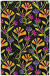 Блокнот Paperblanks Wild Flowers Mini Flexi з лініями 9 х 14 см 208 аркушів (9781439797402) - зображення 1