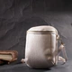 Сумка кросс-боди через плечо женская из натуральной кожи Vintage leather-22339 Белая - изображение 8