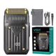 Аккумуляторная электробритва для бритья бороды и усов с USB VGR V-363 Pro Черный + Щеточка для чистки - изображение 1