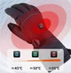 Перчатки с подогревом USB Зимние лыжные /спорт горнолыжные сенсорные непродуваемые OneSize - изображение 2