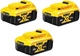 Аккумулятор для инструмента DeWALT DCB184P3 18 В, 5 А·год, 3шт - изображение 1