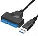 Перехідник USB SATA 3.0 для жорсткого диска HDD ноутбука Android телевізора з LED підсвіткою - зображення 1