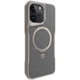 Захисний чохол TPU+PC Metal Buttons with MagSafe Carbon Ring для Apple iPhone 15 Pro (6.1") Сірий - изображение 1