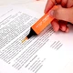 Маркер Highlighter D2501, 1-5 мм клиноп. оранж - изображение 3