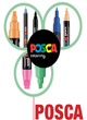 Маркер POSCA, 0.9-1.3мм, пише червоним - зображення 2