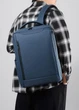 Рюкзак городской Oumantu 2106-1 с карманом для ноутбука 15,6" USB-порт Синий ( код: IBN045Z ) - изображение 10