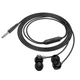 Навушники HOCO Delighted METAL universal earphones with microphone M98 Grey - зображення 2