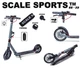 Самокат двухколесный Scale Sports SS-23 Led-фонарик 100 кг серый (DP-1574663948) - изображение 4