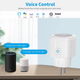 Смарт розетка Tuya Smart WiFi Head 20А з лічильником електроенергії 4400W Чорна - зображення 6