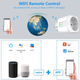 Смарт розетка Tuya Smart WiFi Head 20А з лічильником електроенергії 4400W Біла - зображення 6