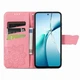 Чехол-книжка с рисунком UniCase Butterfly Pattern для Realme C75 - Pink - изображение 3