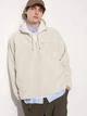 Толстовка на флисе, на молнии мужская Uniqlo 132371375 3XL Молочная (1159828893) - изображение 1