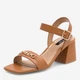 Женские босоножки Nine West 123AL0553 5905588563891 39 25.2 см Коричневые (5905588564010) - изображение 2