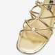 Женские босоножки Nine West 123AL1737 5905588555520 41 26 см Золотистые (5905588555698) - изображение 5