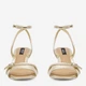 Женские босоножки Nine West BYCCC02 38 24.8 см Золотистые (5905588473985) - изображение 3