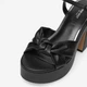 Женские босоножки Nine West WFA2634-1 5905588530473 39 25.1 см Черные (5905588530497) - изображение 5