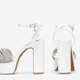 Женские босоножки Nine West WFA2736-1 38 24.8 см Белые (5905588592686) - изображение 6